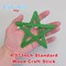 CraftySticks Colored Wood Craft Sticks 4.5 Inch, Red Orange Yellow Green Blue Purple White Black Pink Brown Popsicle Sticks